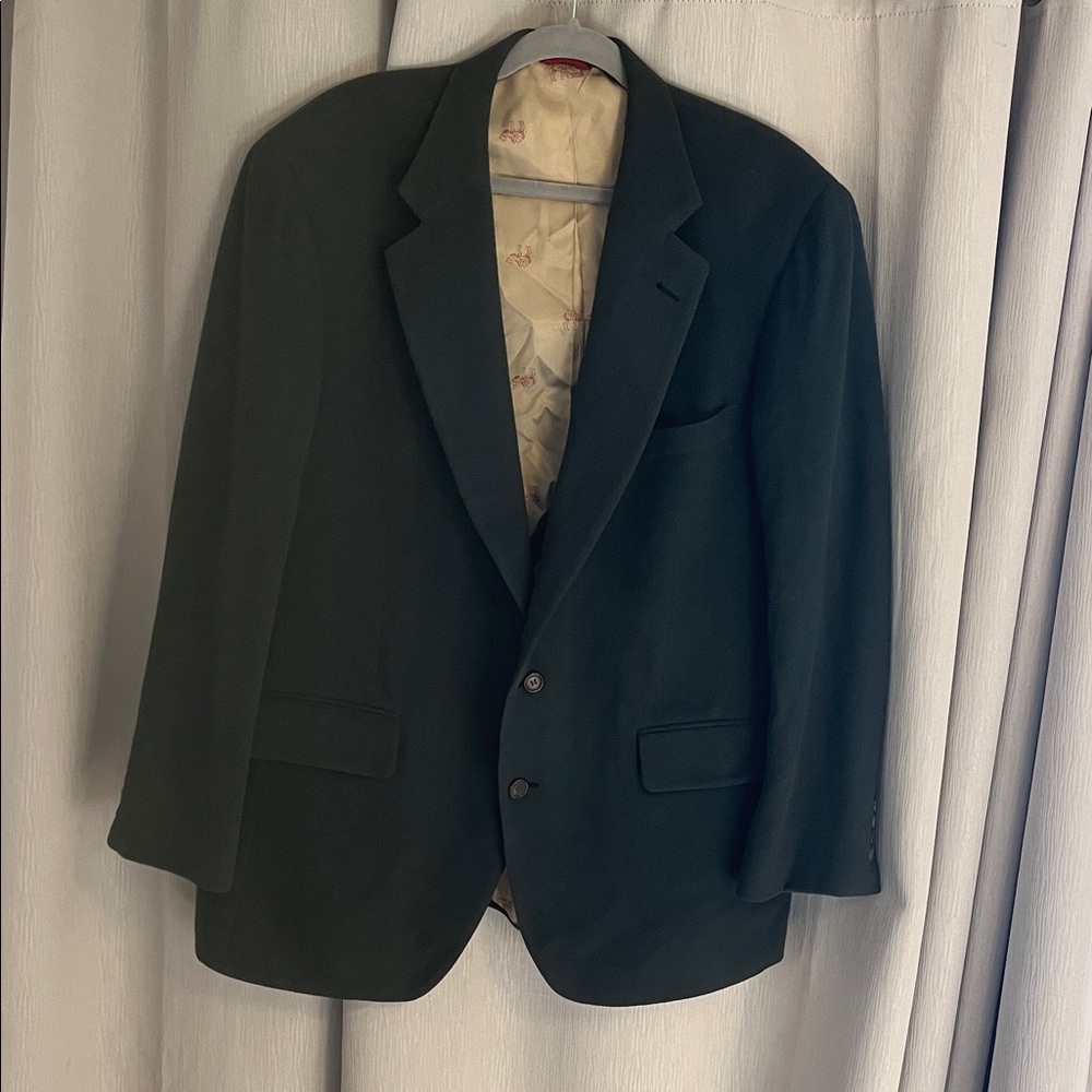 Vintage JoS.A.Bank Premier Collection 100% Camel Hair Blazer